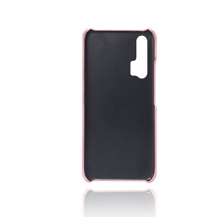 For Honor 20 Pro Calf Texture PC + PU Phone Case