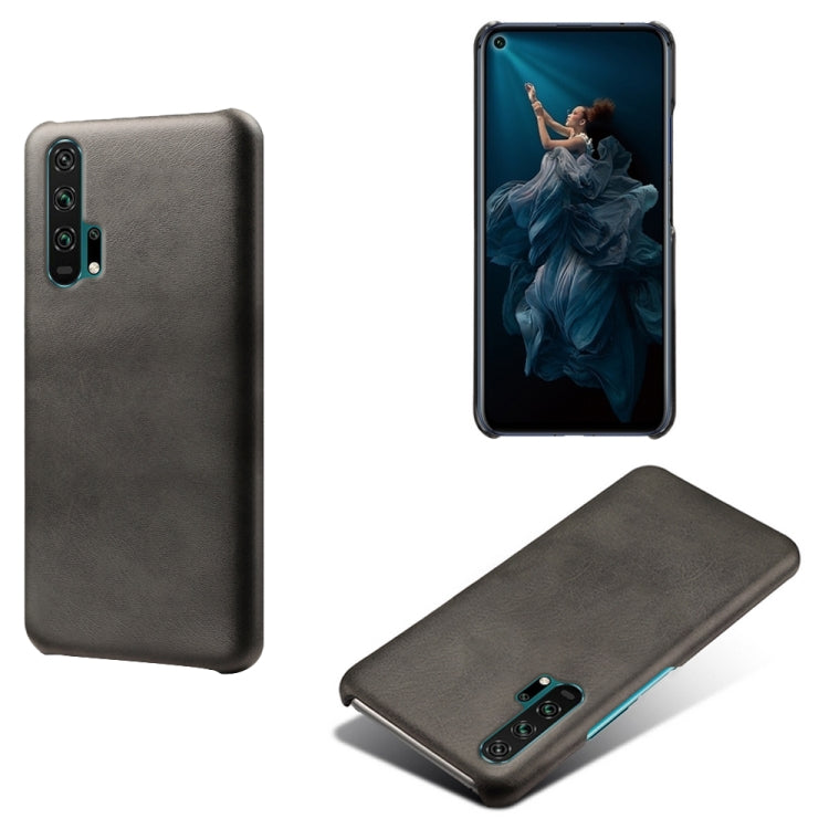 For Honor 20 Pro Calf Texture PC + PU Phone Case