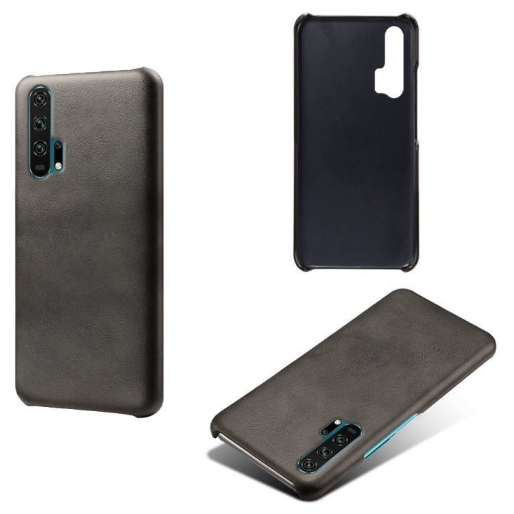 For Honor 20 Pro Calf Texture PC + PU Phone Case