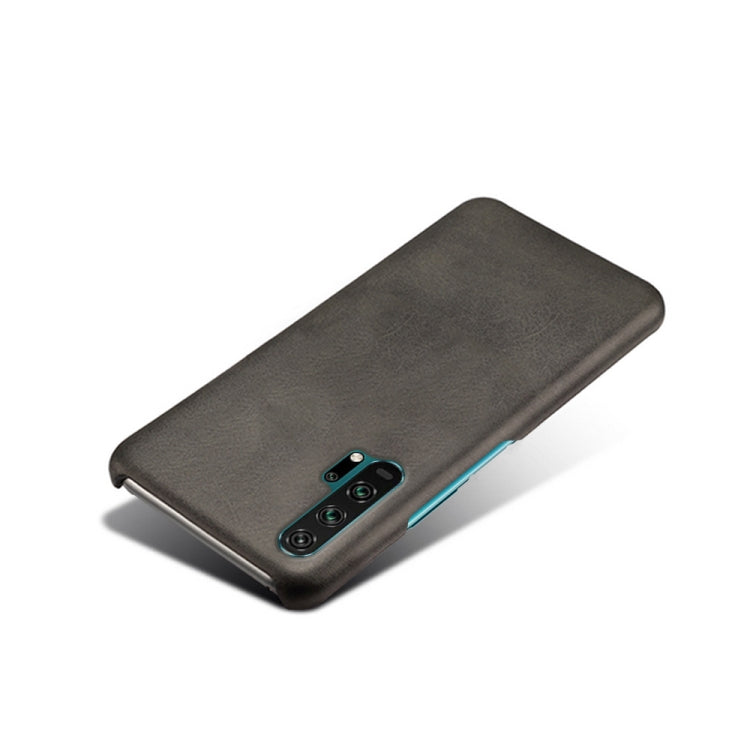 For Honor 20 Pro Calf Texture PC + PU Phone Case