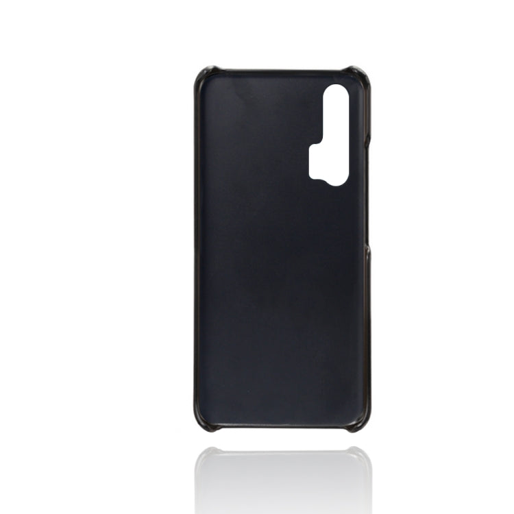 For Honor 20 Pro Calf Texture PC + PU Phone Case