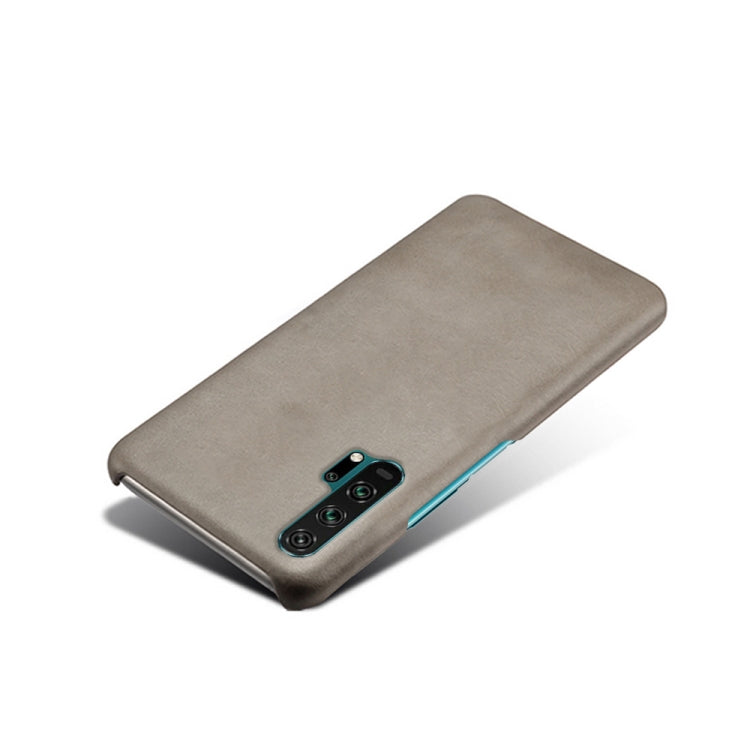 For Honor 20 Pro Calf Texture PC + PU Phone Case
