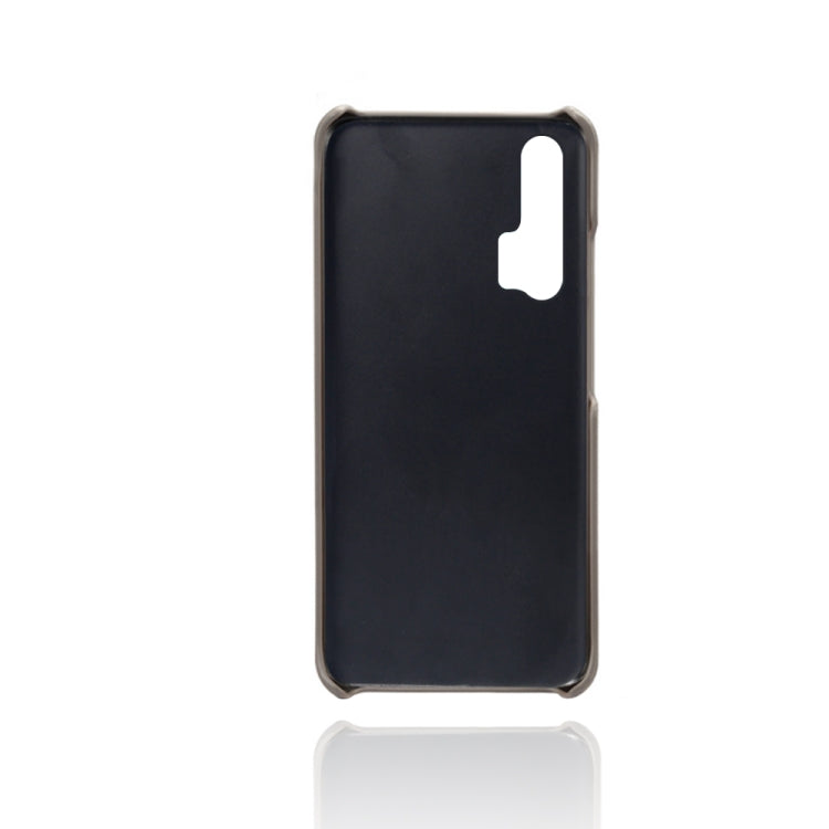 For Honor 20 Pro Calf Texture PC + PU Phone Case