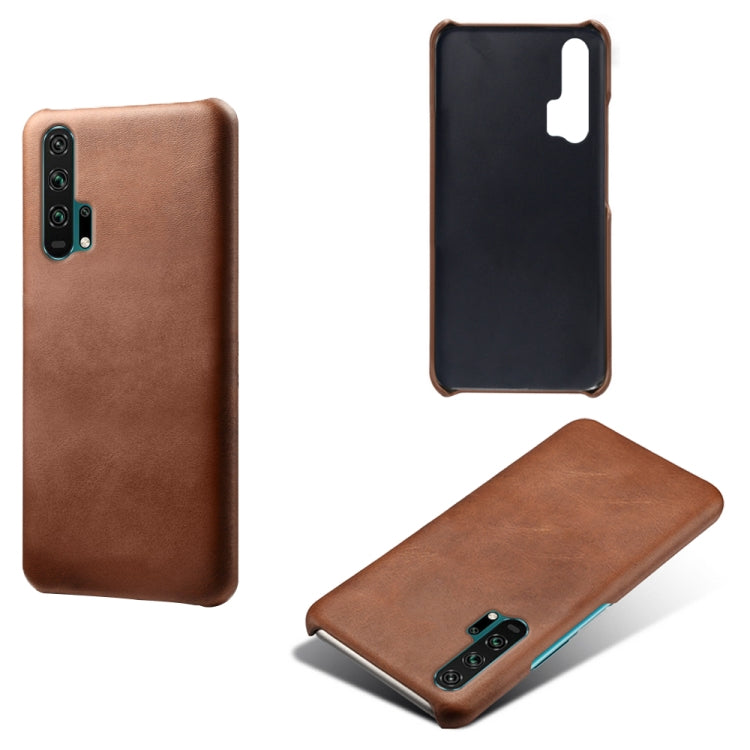 For Honor 20 Pro Calf Texture PC + PU Phone Case