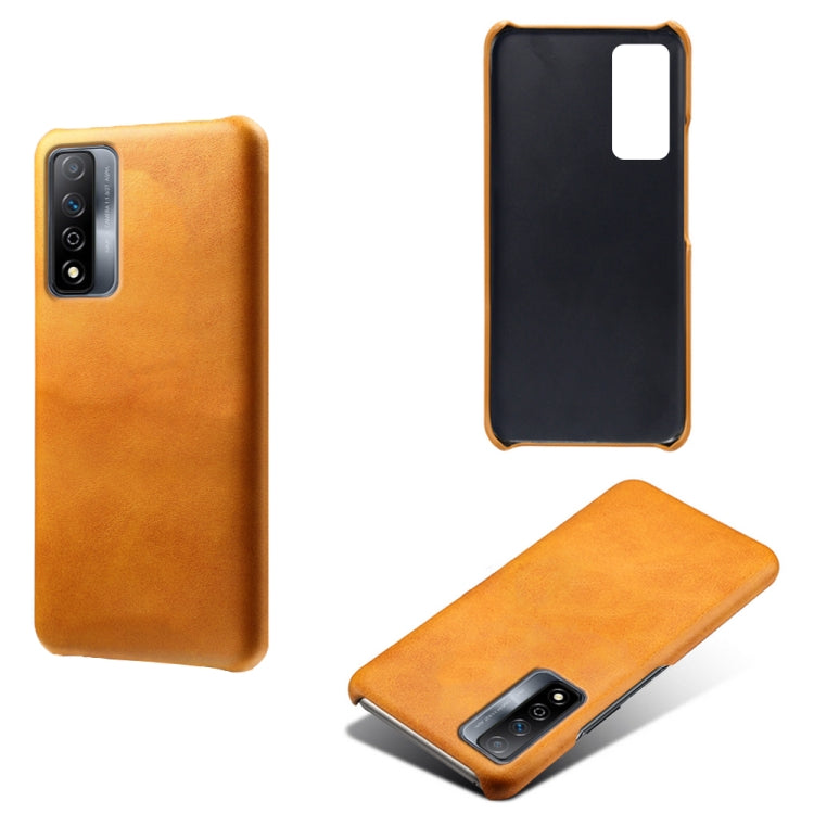 For Honor Play 5T Pro Calf Texture PC + PU Phone Case