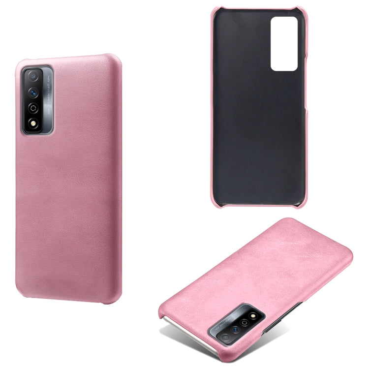 For Honor Play 5T Pro Calf Texture PC + PU Phone Case