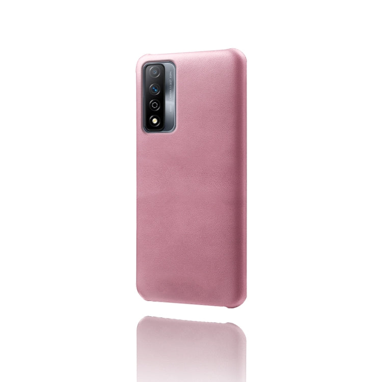 For Honor Play 5T Pro Calf Texture PC + PU Phone Case