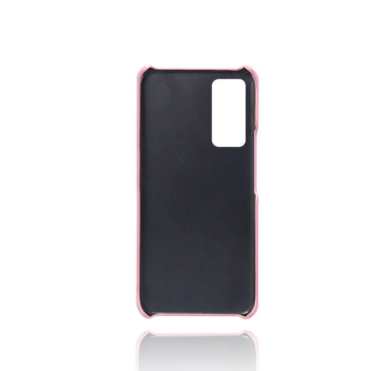 For Honor Play 5T Pro Calf Texture PC + PU Phone Case