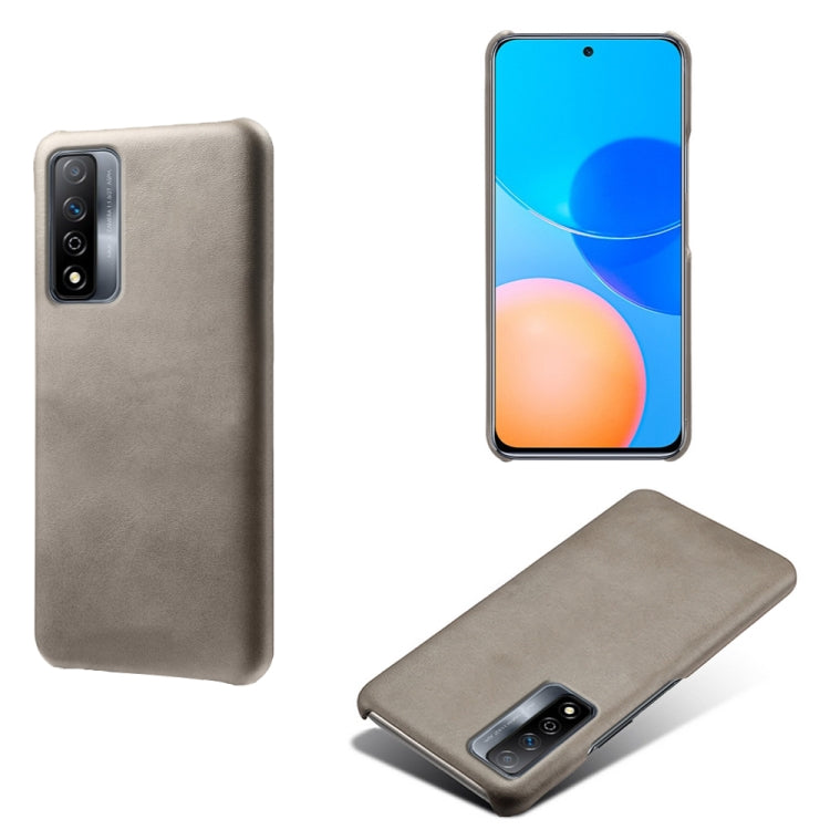 For Honor Play 5T Pro Calf Texture PC + PU Phone Case