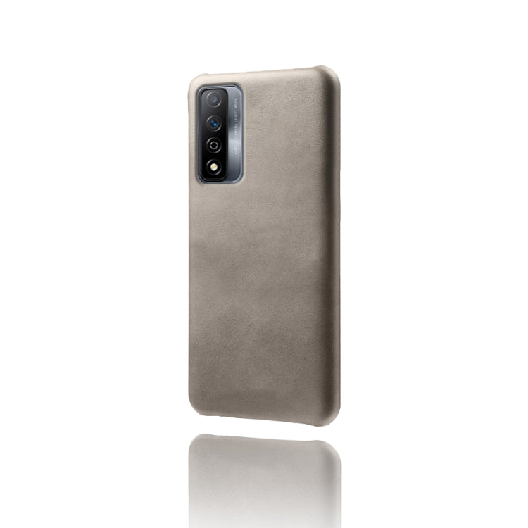 For Honor Play 5T Pro Calf Texture PC + PU Phone Case