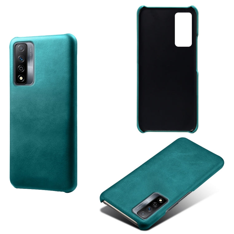 For Honor Play 5T Pro Calf Texture PC + PU Phone Case