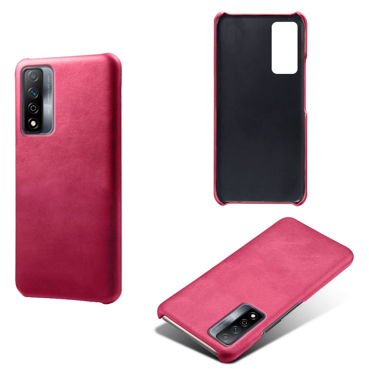 For Honor Play 5T Pro Calf Texture PC + PU Phone Case