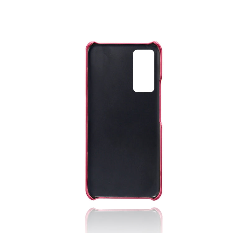 For Honor Play 5T Pro Calf Texture PC + PU Phone Case