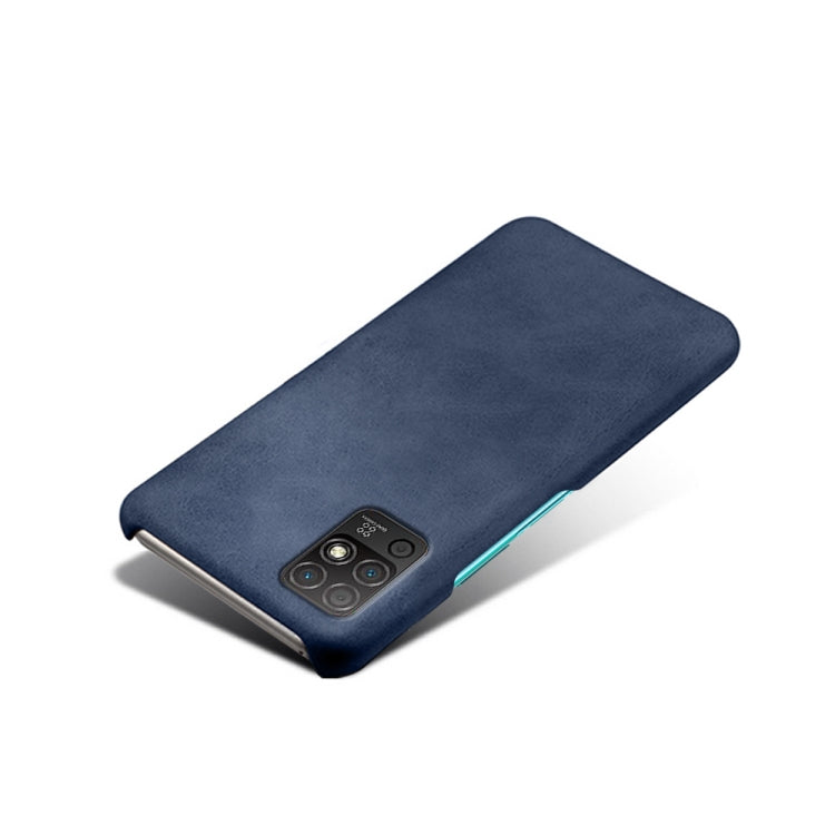 For Honor Play 5T Youth Calf Texture PC + PU Phone Case