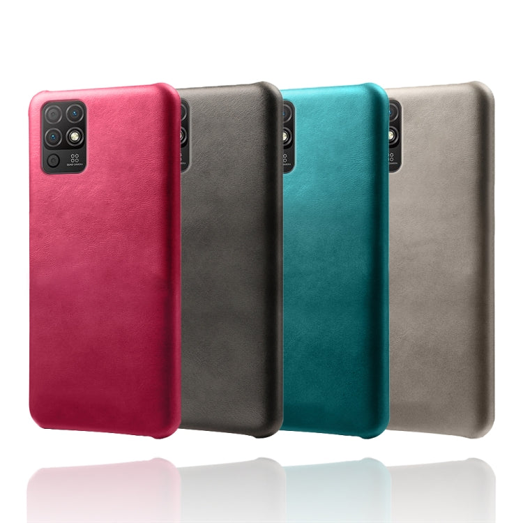 For Honor Play 5T Youth Calf Texture PC + PU Phone Case