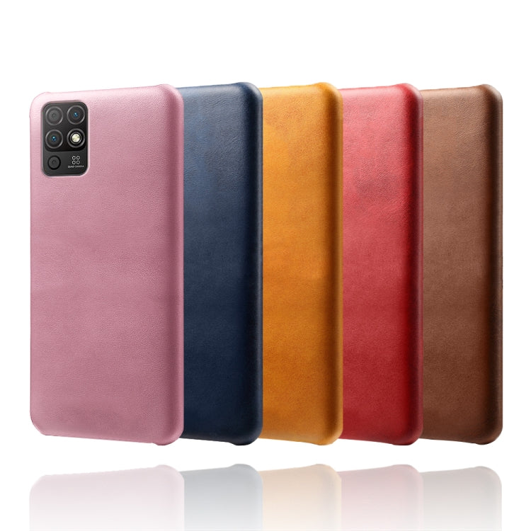 For Honor Play 5T Youth Calf Texture PC + PU Phone Case