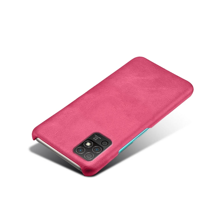 For Honor Play 5T Youth Calf Texture PC + PU Phone Case