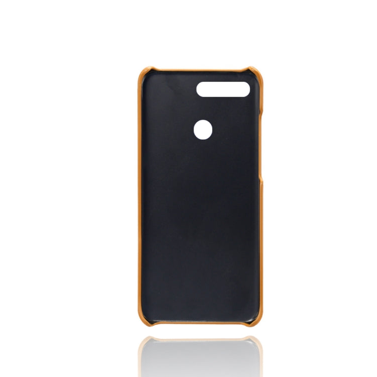 For Honor View 20 / V20 Calf Texture PC + PU Phone Case