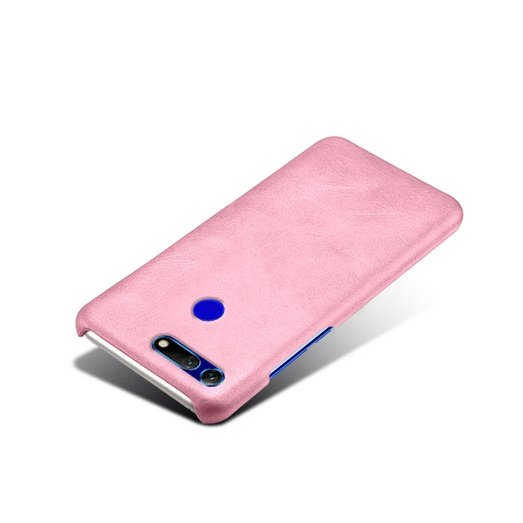 For Honor View 20 / V20 Calf Texture PC + PU Phone Case