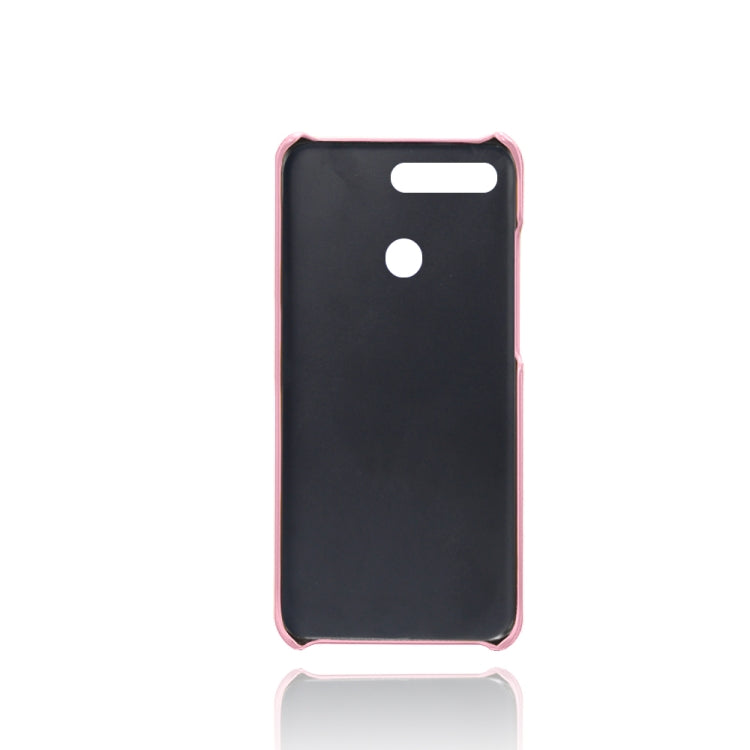 For Honor View 20 / V20 Calf Texture PC + PU Phone Case