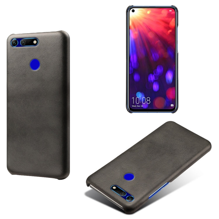 For Honor View 20 / V20 Calf Texture PC + PU Phone Case