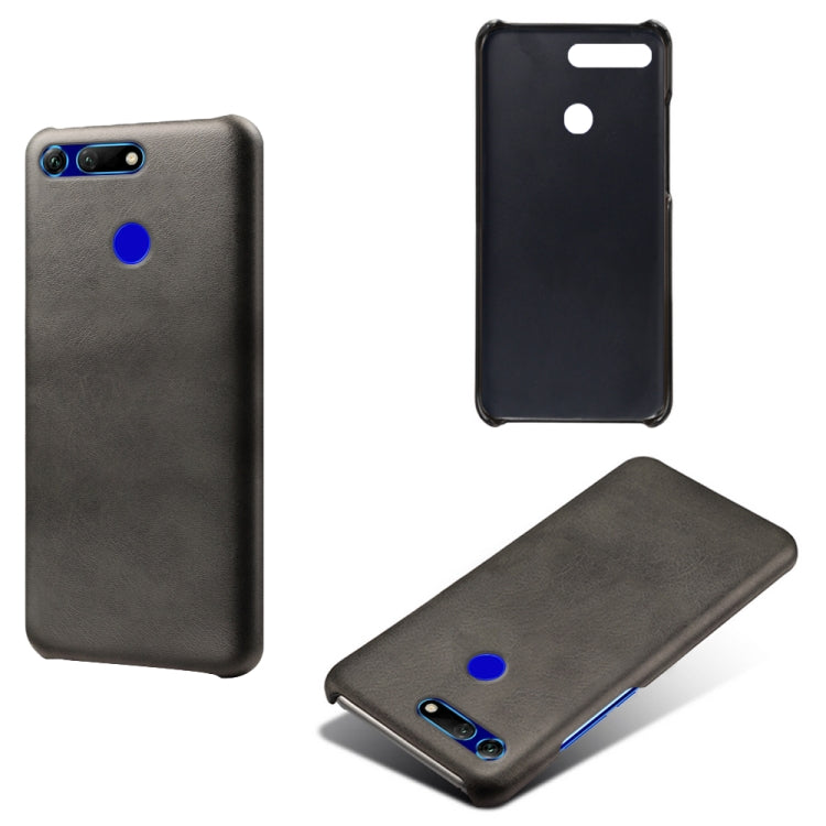 For Honor View 20 / V20 Calf Texture PC + PU Phone Case