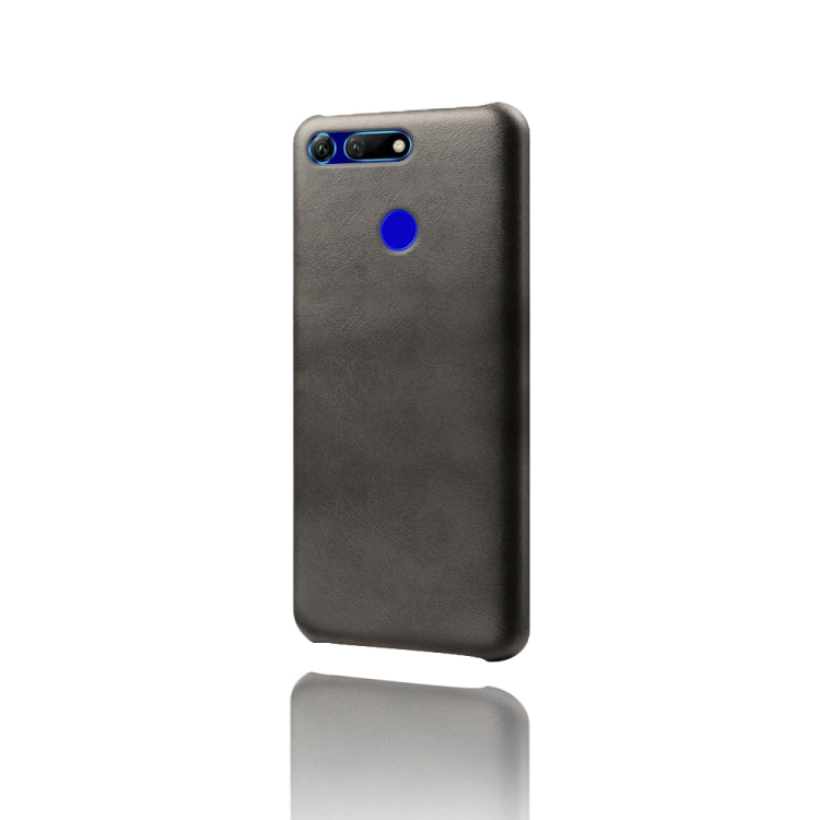 For Honor View 20 / V20 Calf Texture PC + PU Phone Case