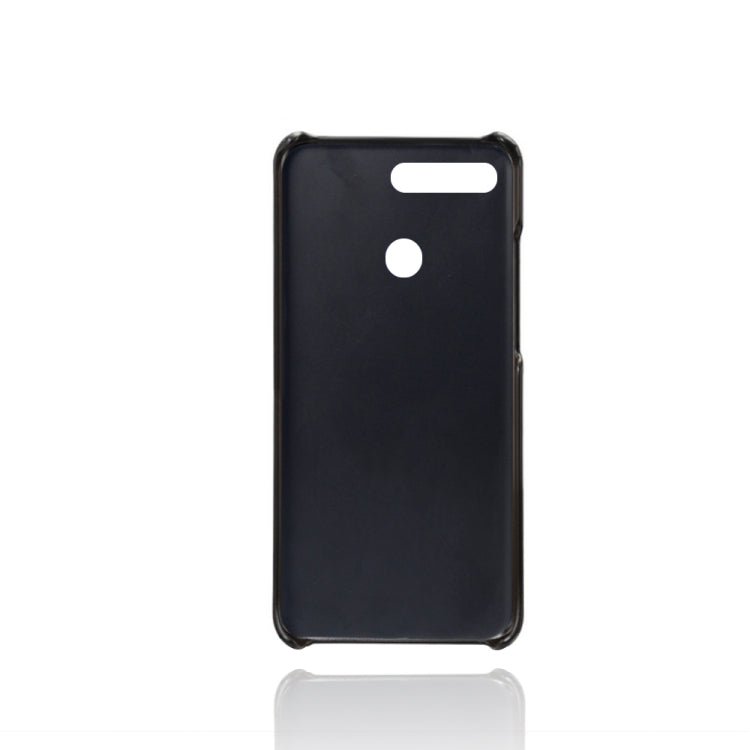 For Honor View 20 / V20 Calf Texture PC + PU Phone Case