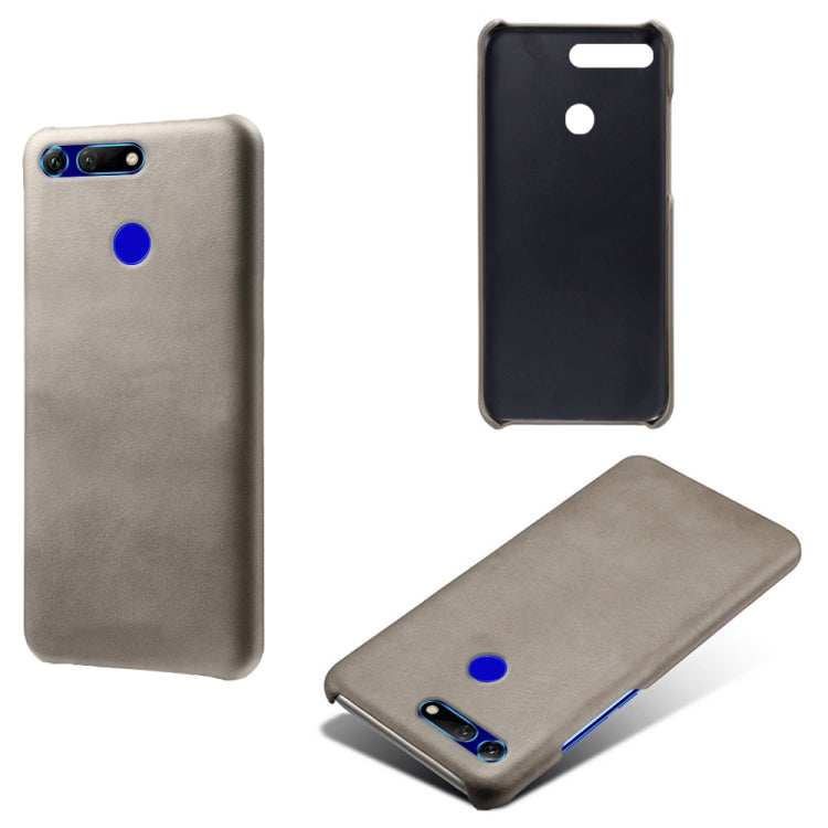 For Honor View 20 / V20 Calf Texture PC + PU Phone Case