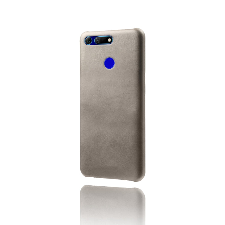 For Honor View 20 / V20 Calf Texture PC + PU Phone Case