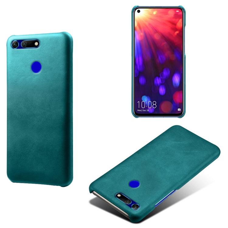 For Honor View 20 / V20 Calf Texture PC + PU Phone Case