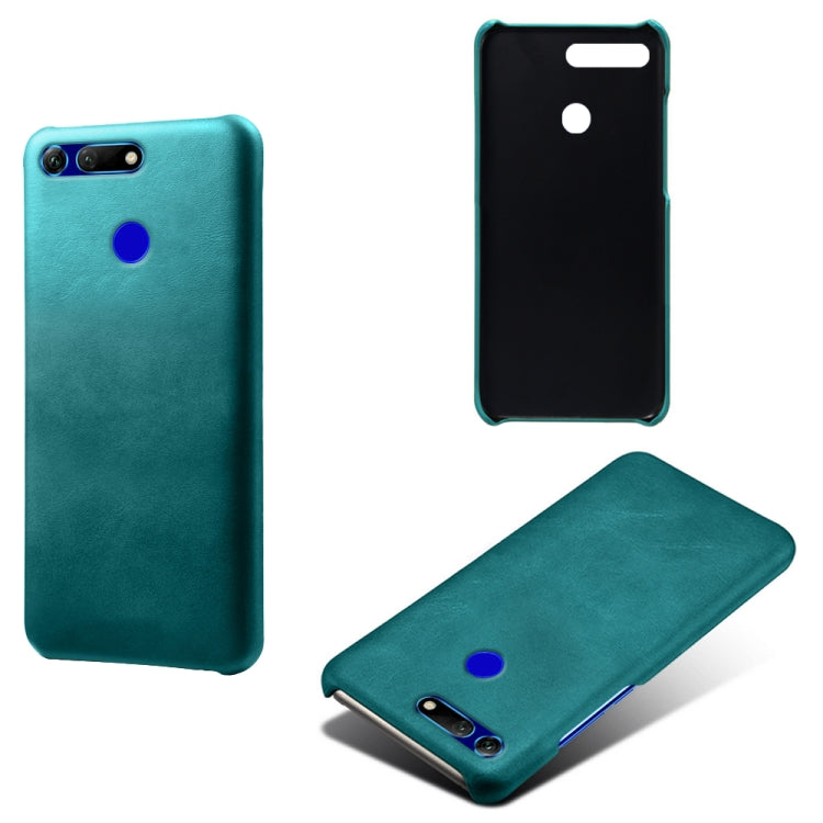 For Honor View 20 / V20 Calf Texture PC + PU Phone Case