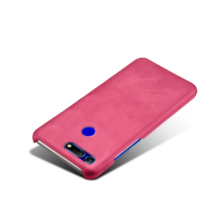 For Honor View 20 / V20 Calf Texture PC + PU Phone Case
