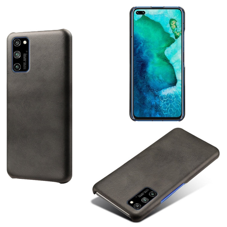 For Honor V30 Pro Calf Texture PC + PU Phone Case