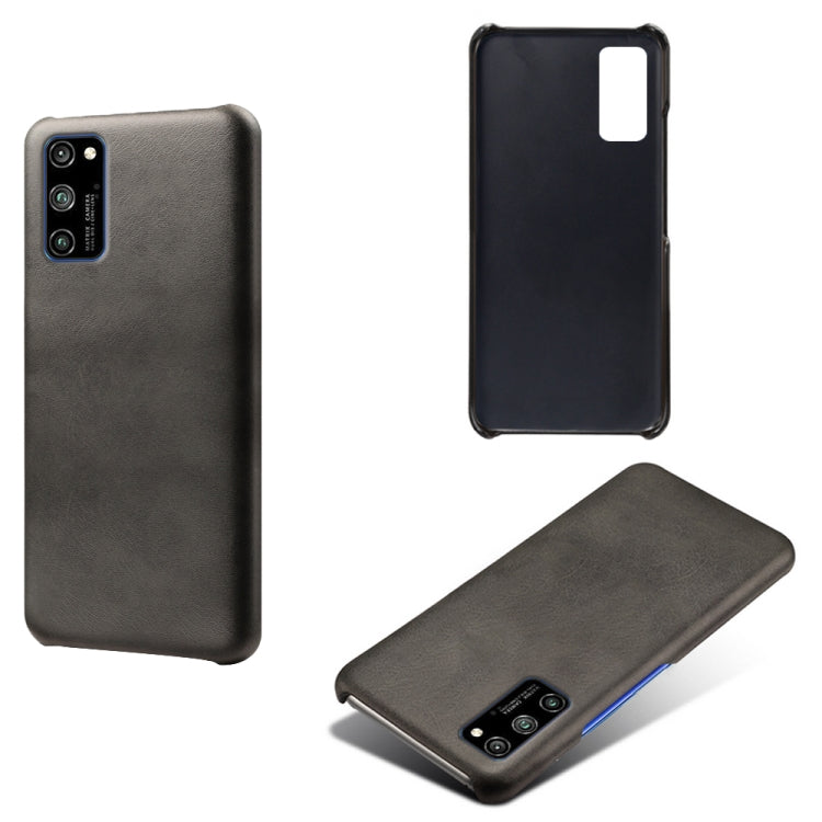 For Honor V30 Pro Calf Texture PC + PU Phone Case