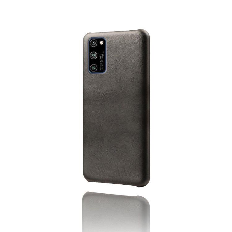 For Honor V30 Pro Calf Texture PC + PU Phone Case