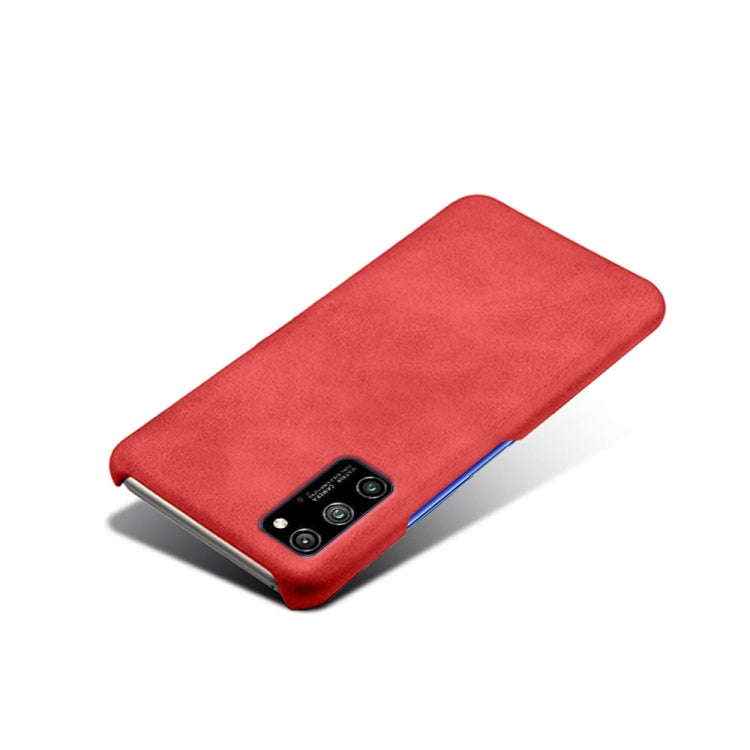 For Honor V30 Pro Calf Texture PC + PU Phone Case