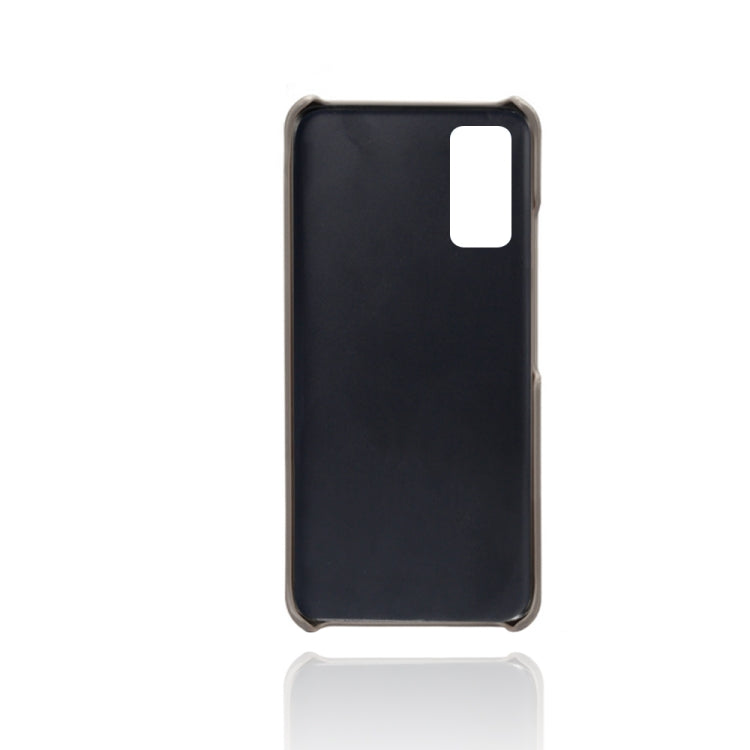 For Honor V30 Pro Calf Texture PC + PU Phone Case