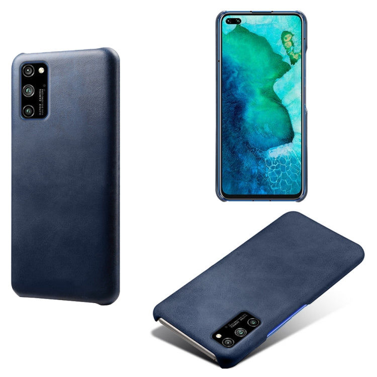For Honor V30 Pro Calf Texture PC + PU Phone Case