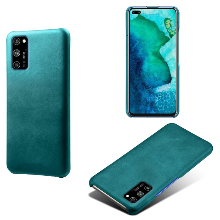 For Honor V30 Pro Calf Texture PC + PU Phone Case