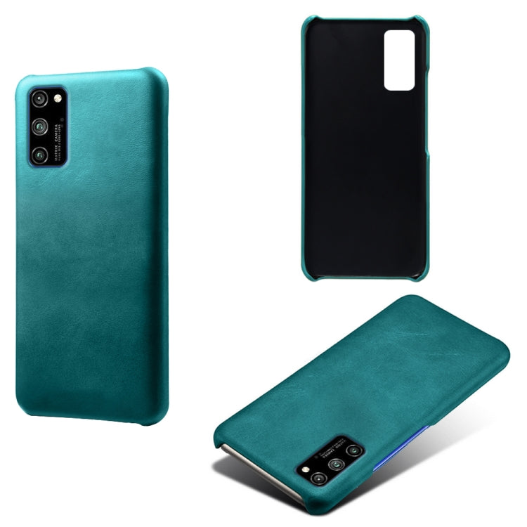 For Honor V30 Pro Calf Texture PC + PU Phone Case