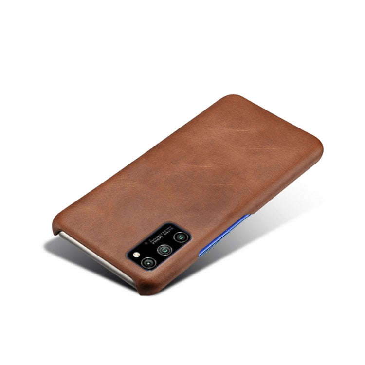 For Honor V30 Pro Calf Texture PC + PU Phone Case
