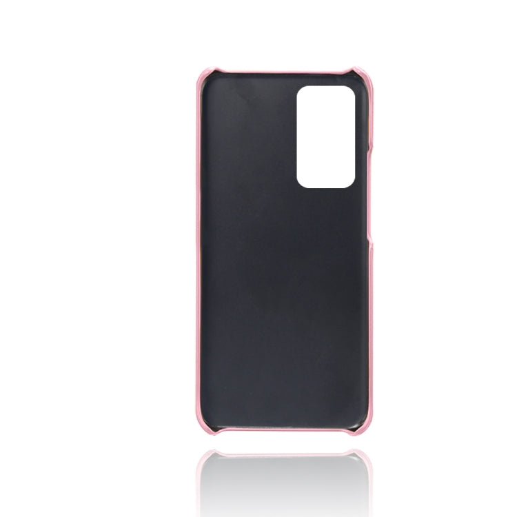 For Honor V40 5G Calf Texture PC + PU Phone Case