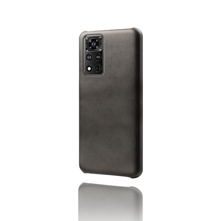 For Honor V40 5G Calf Texture PC + PU Phone Case