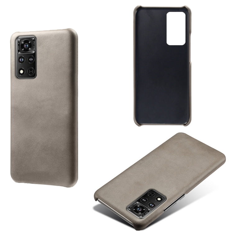 For Honor V40 5G Calf Texture PC + PU Phone Case