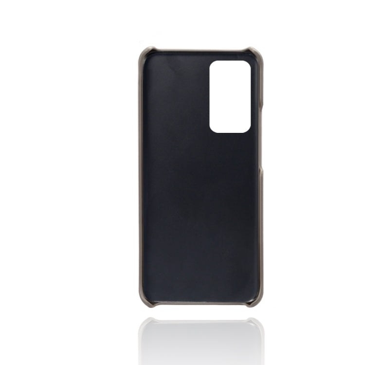For Honor V40 5G Calf Texture PC + PU Phone Case