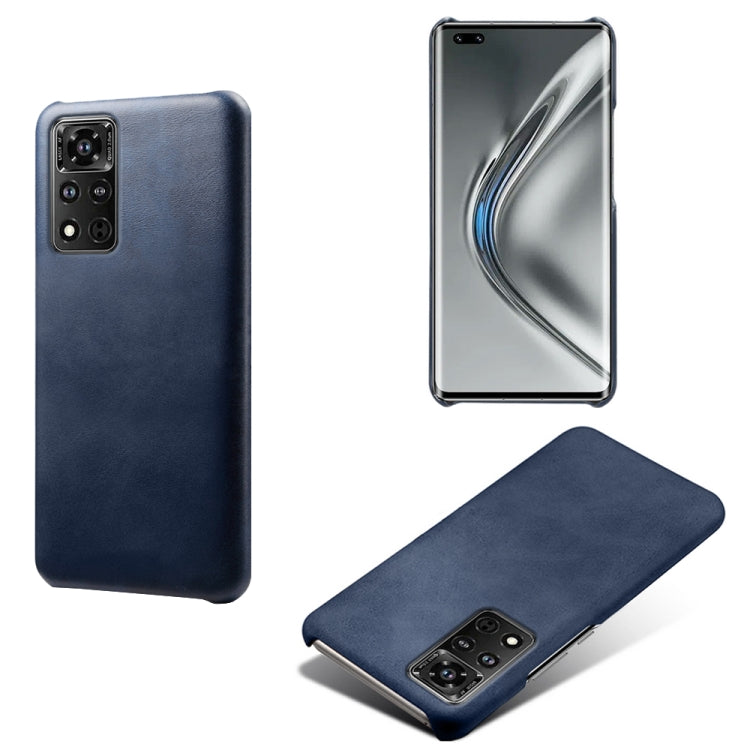 For Honor V40 5G Calf Texture PC + PU Phone Case
