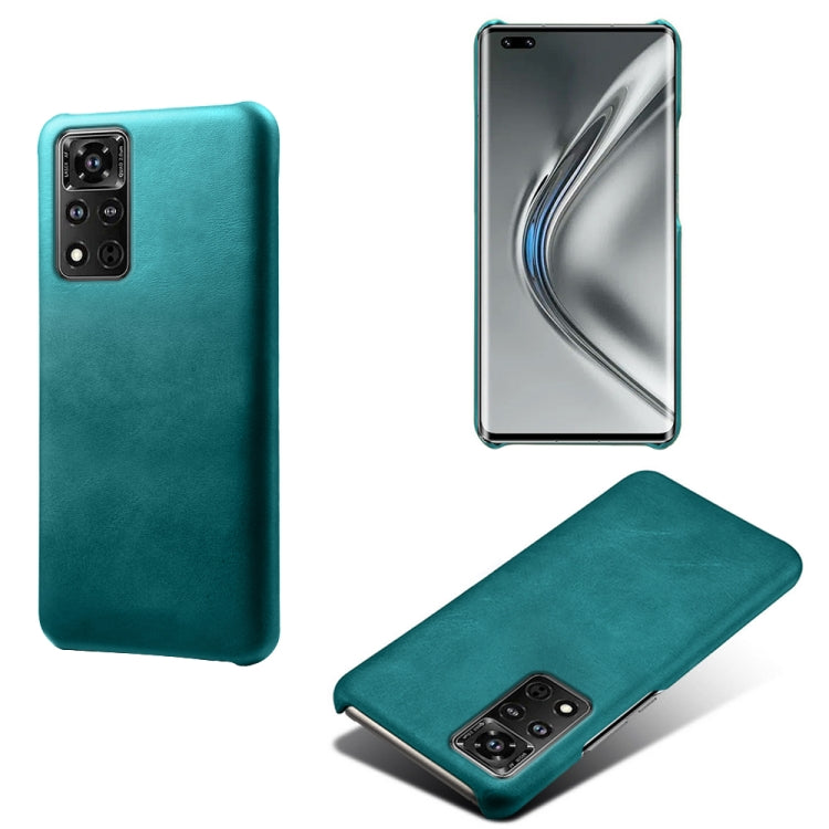For Honor V40 5G Calf Texture PC + PU Phone Case