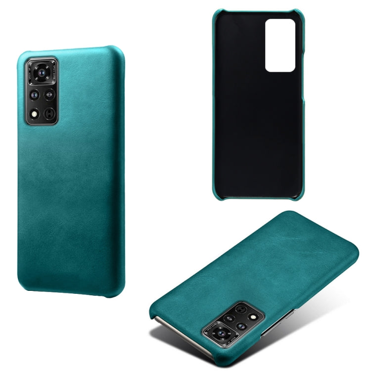 For Honor V40 5G Calf Texture PC + PU Phone Case