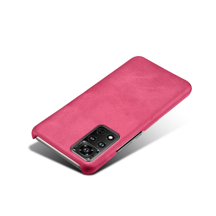 For Honor V40 5G Calf Texture PC + PU Phone Case